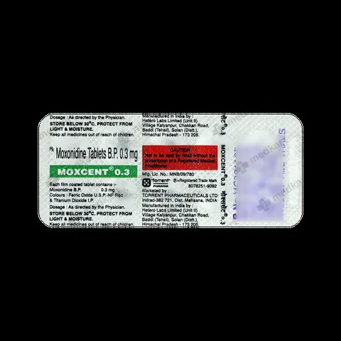 MOXCENT 0.3MG TABLET 10'S