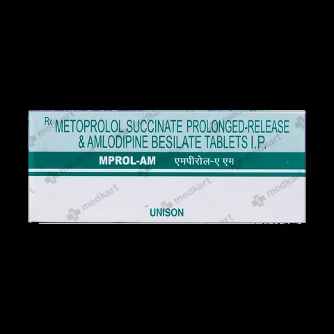 MPROL AM 50/5MG TABLET 10'S
