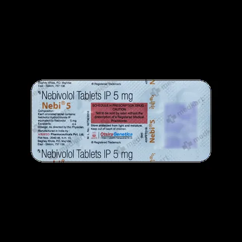 NEBI 5MG TABLET 10'S