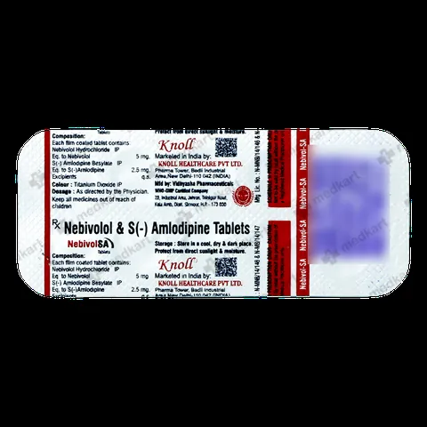 NEBIVOL SA TABLET 10'S