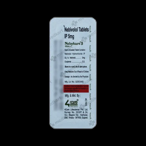 NEBYCARE 5MG TABLET 10'S
