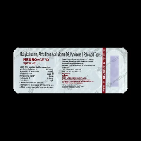 NEUROAGE D TABLET 10'S