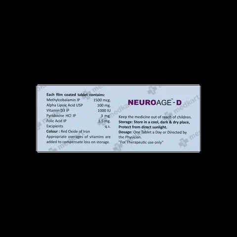 NEUROAGE D TABLET 10'S