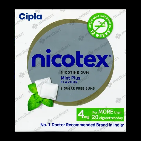 NICOTEX 4MG MINT TABLET