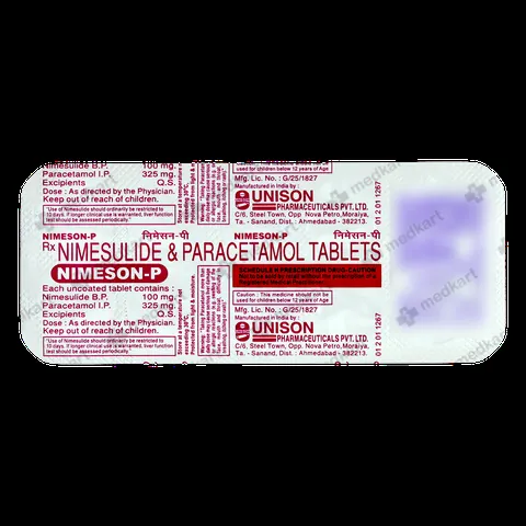 NIMESON P TABLET 10'S