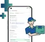 Track your medicine order with the Medkart app on your smartphone